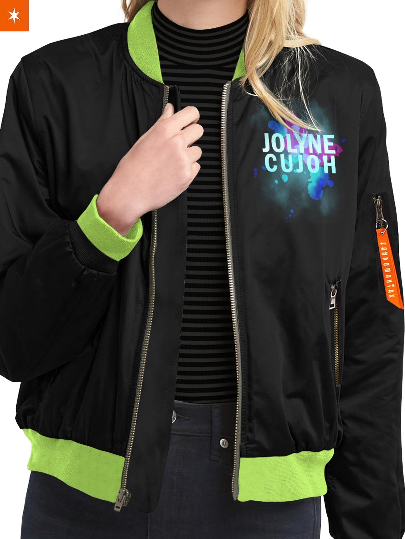 Fandomaniax - Jolyne Spirit Bomber Jacket