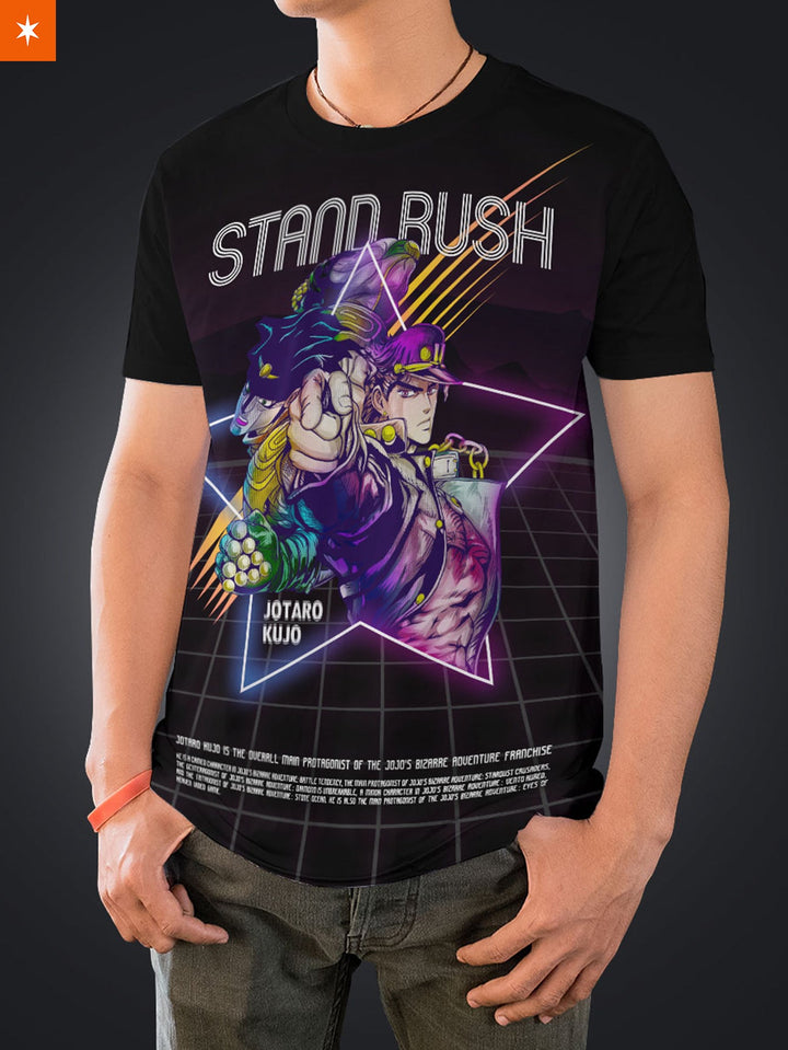 Fandomaniax - Jotaro Retro Unisex T-Shirt