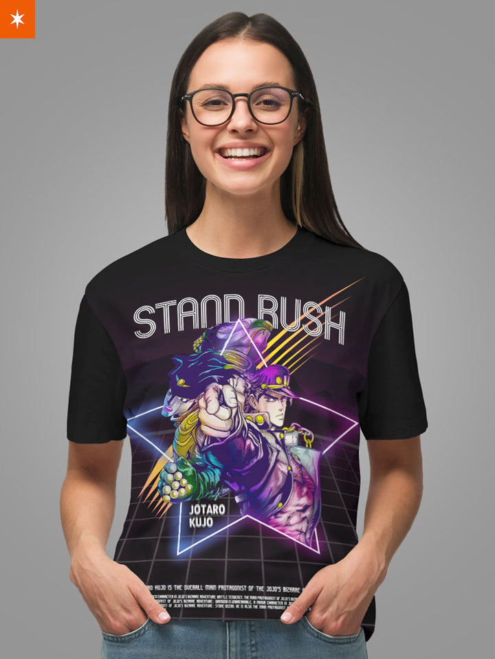 Fandomaniax - Jotaro Retro Unisex T-Shirt