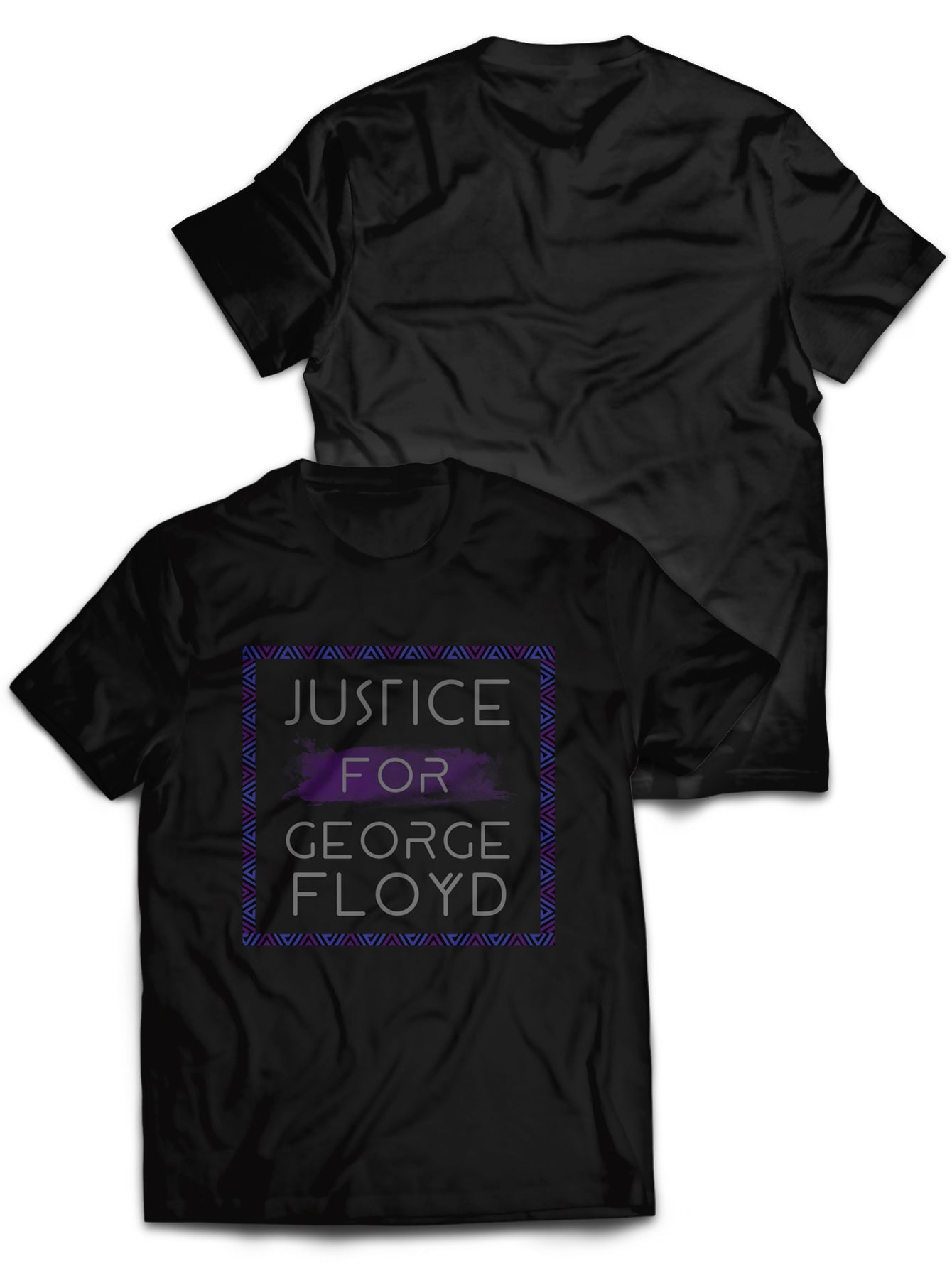 Fandomaniax - Justice for George Floyd Unisex T-Shirt