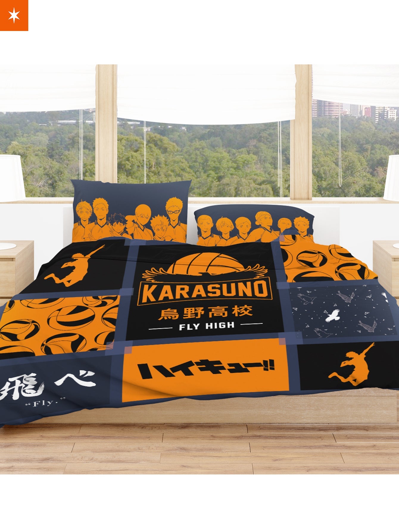 Fandomaniax - Karasuno Cozy Bedding Set