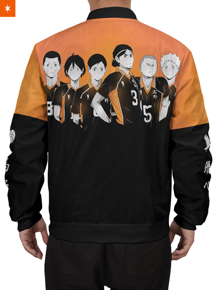 Fandomaniax - Karasuno Squad Bomber Jacket