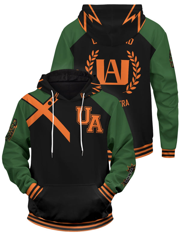 Fandomaniax - Katsuki Explosion Unisex Pullover Hoodie