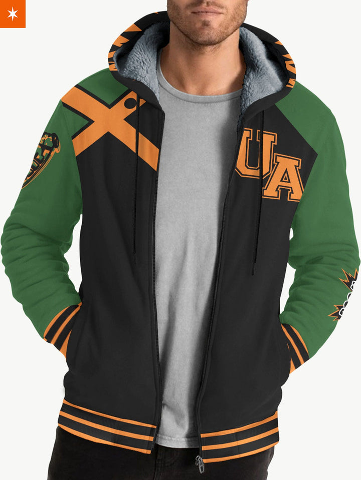 Fandomaniax - Katsuki Explosion Velvet Hoodie