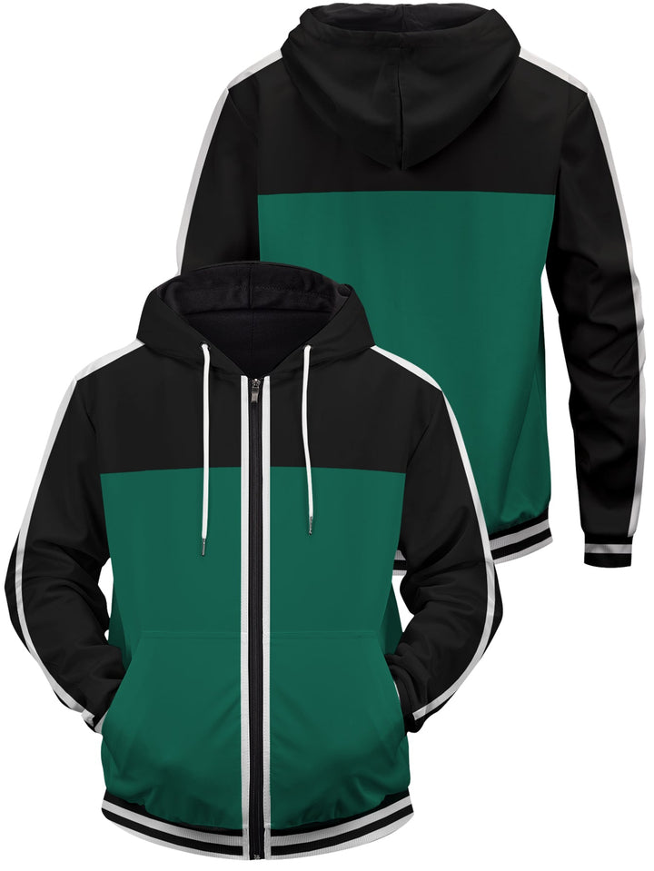 Fandomaniax - Kazuma Sato Unisex Zipped Hoodie