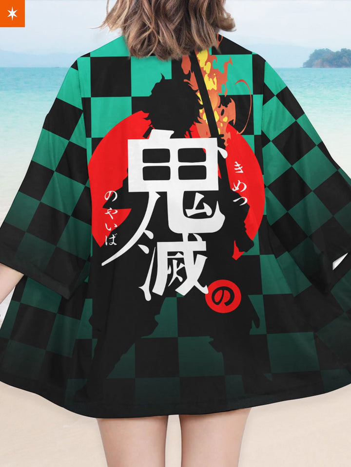 Fandomaniax - Kimetso No Yaiba Tanjiro Kimono