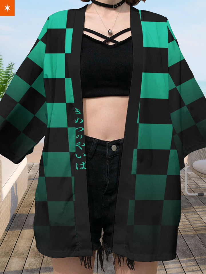 Fandomaniax - Kimetso No Yaiba Tanjiro Kimono