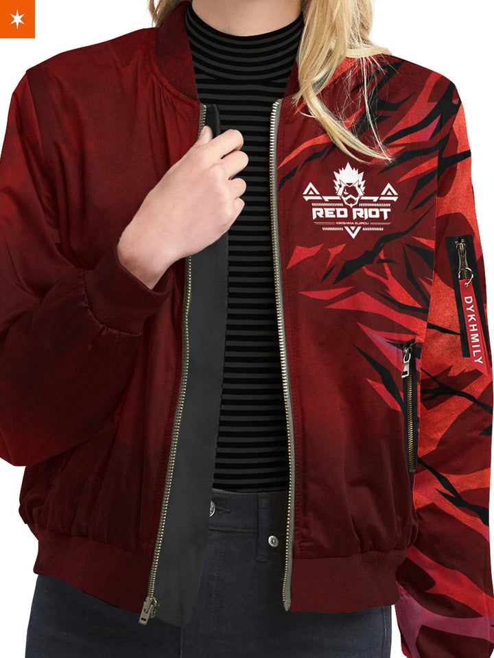 Fandomaniax - Kirishima Spirit Bomber Jacket