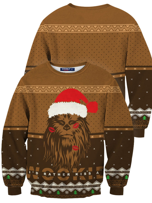 Fandomaniax - Kiss A Wookiee Unisex Wool Sweater