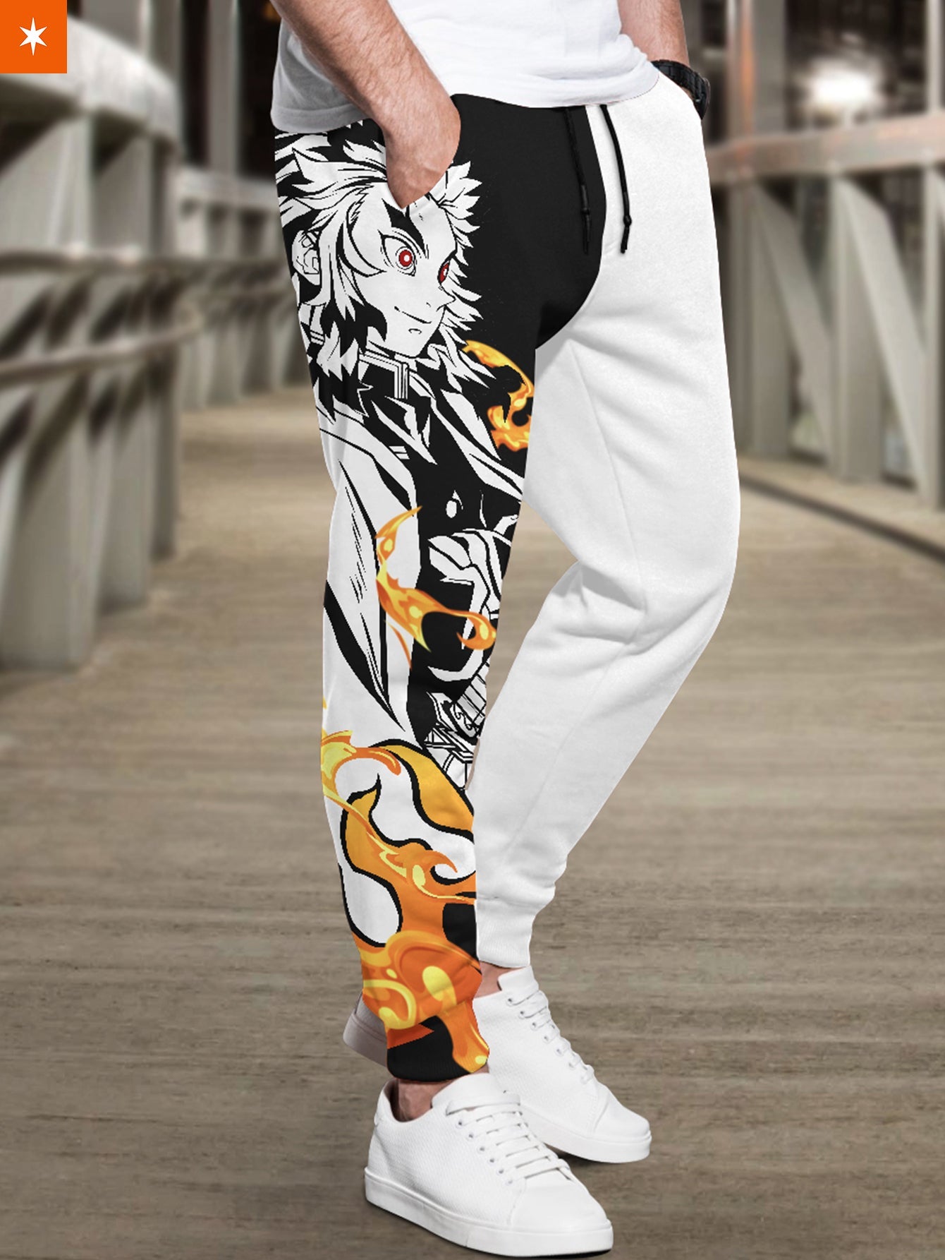 Fandomaniax - [Buy 1 Get 1 SALE] Kyojuro Cool Jogger Pants