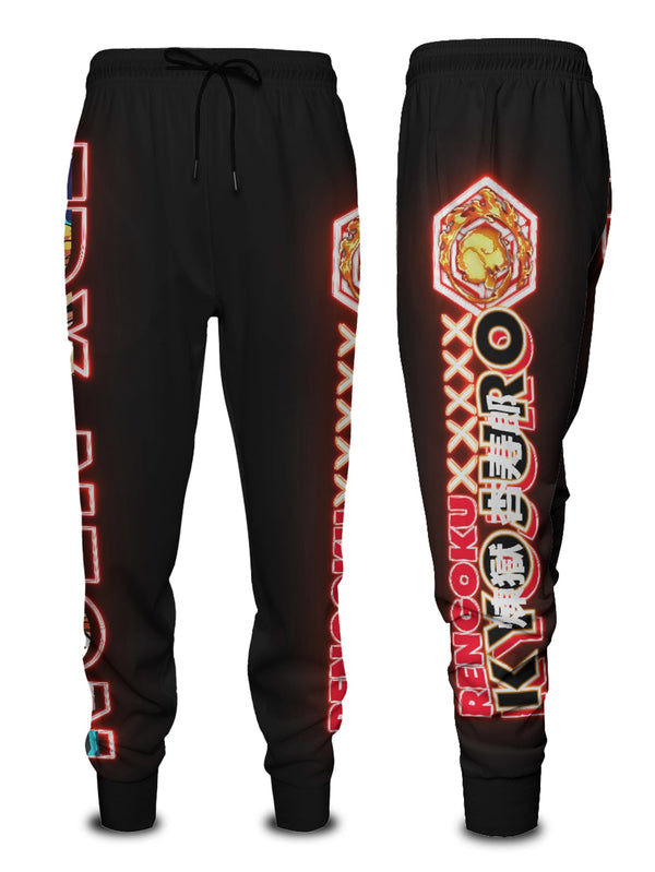 Fandomaniax - Kyojuro Neon Jogger Pants