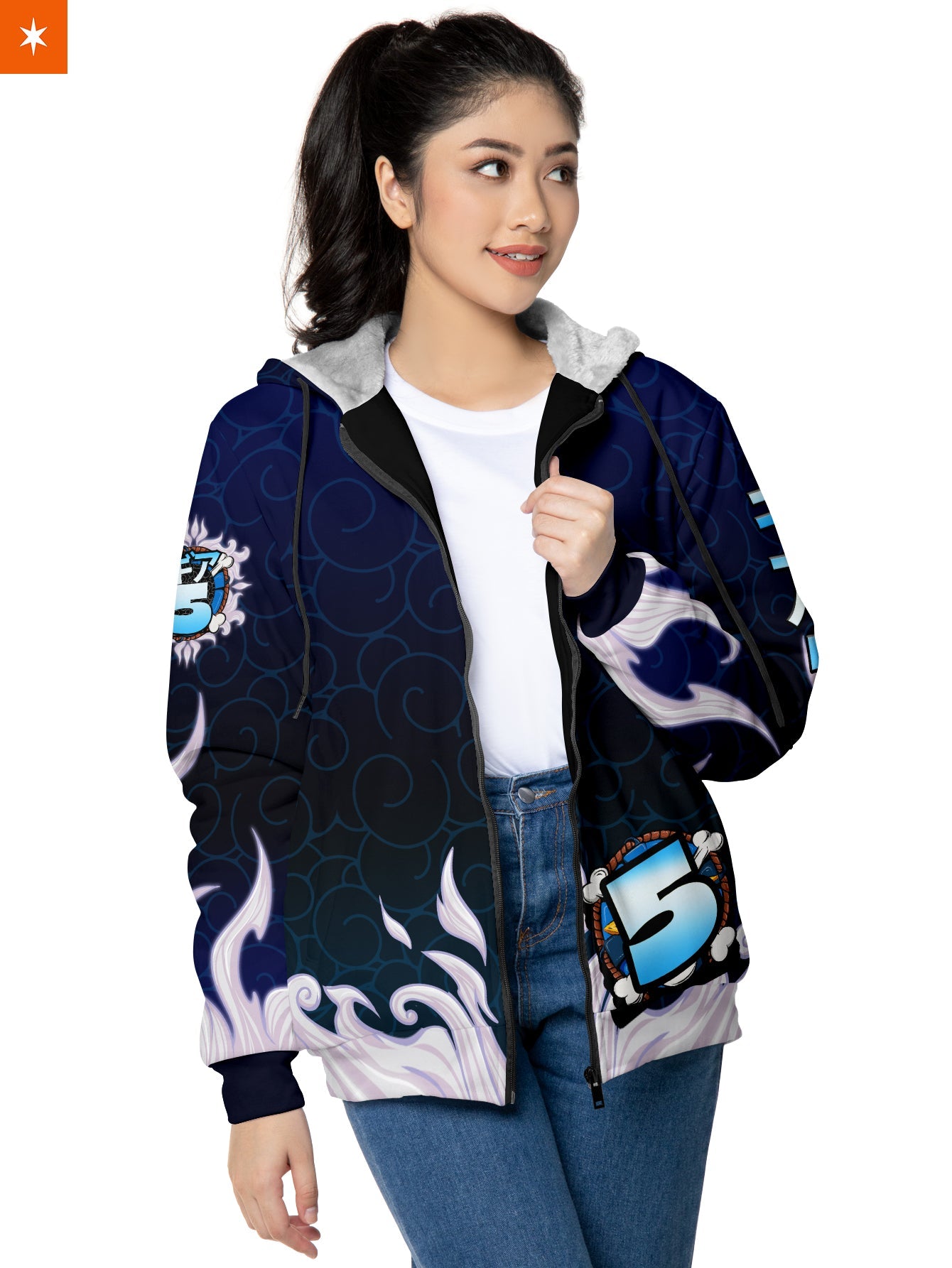 Fandomaniax- Gear Five Nika Velvet Hoodie