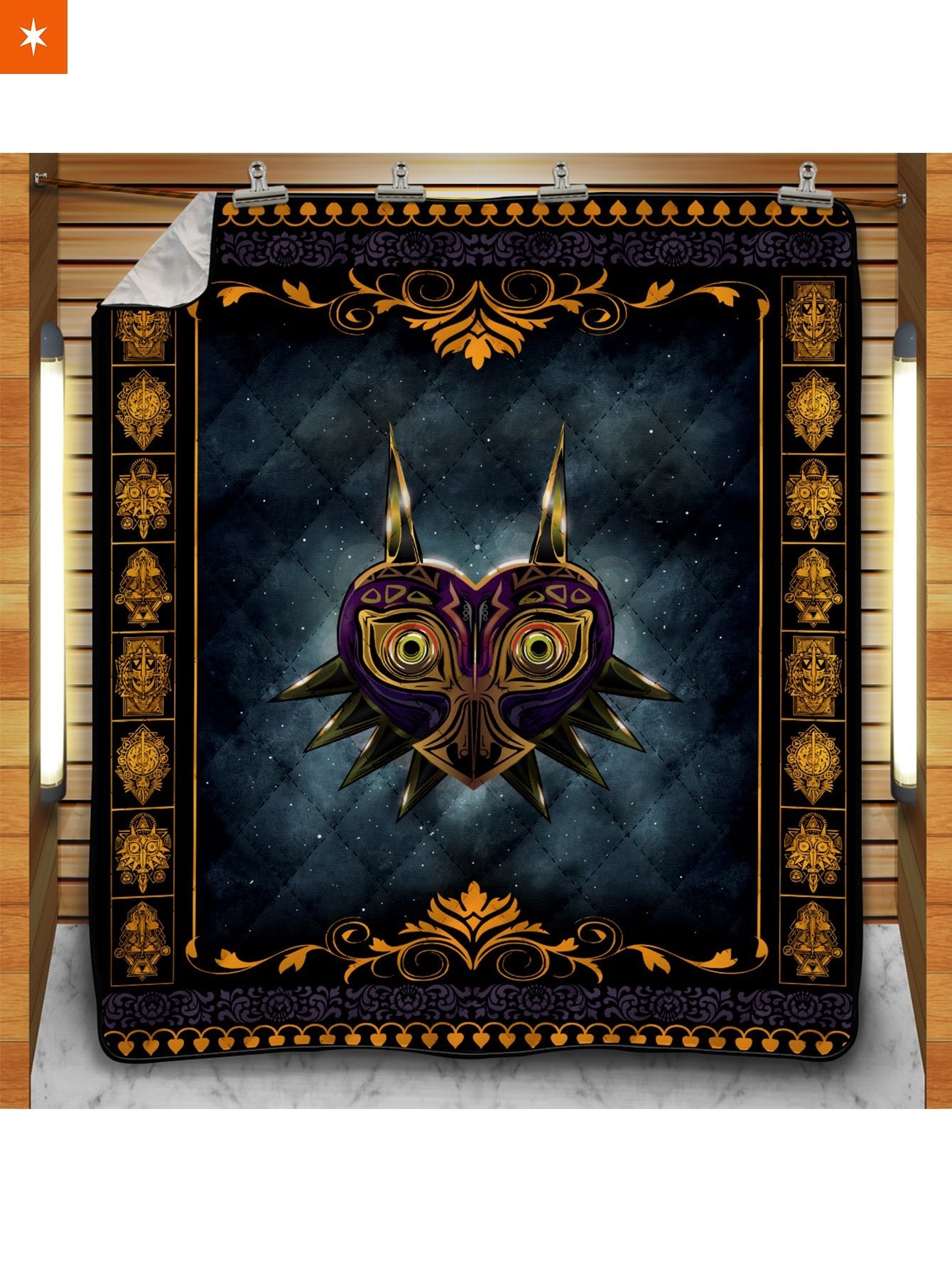Fandomaniax - Majora's Mask Quilt Blanket