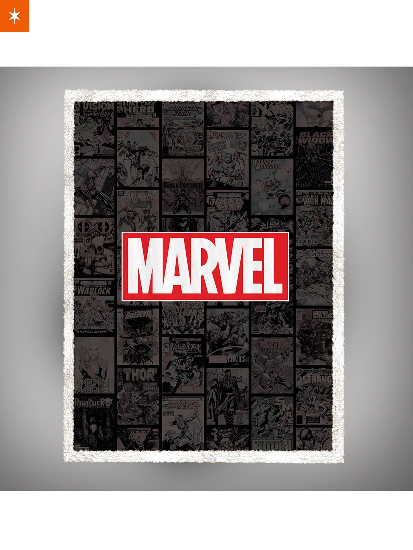 Fandomaniax Marvel Throw Blanket