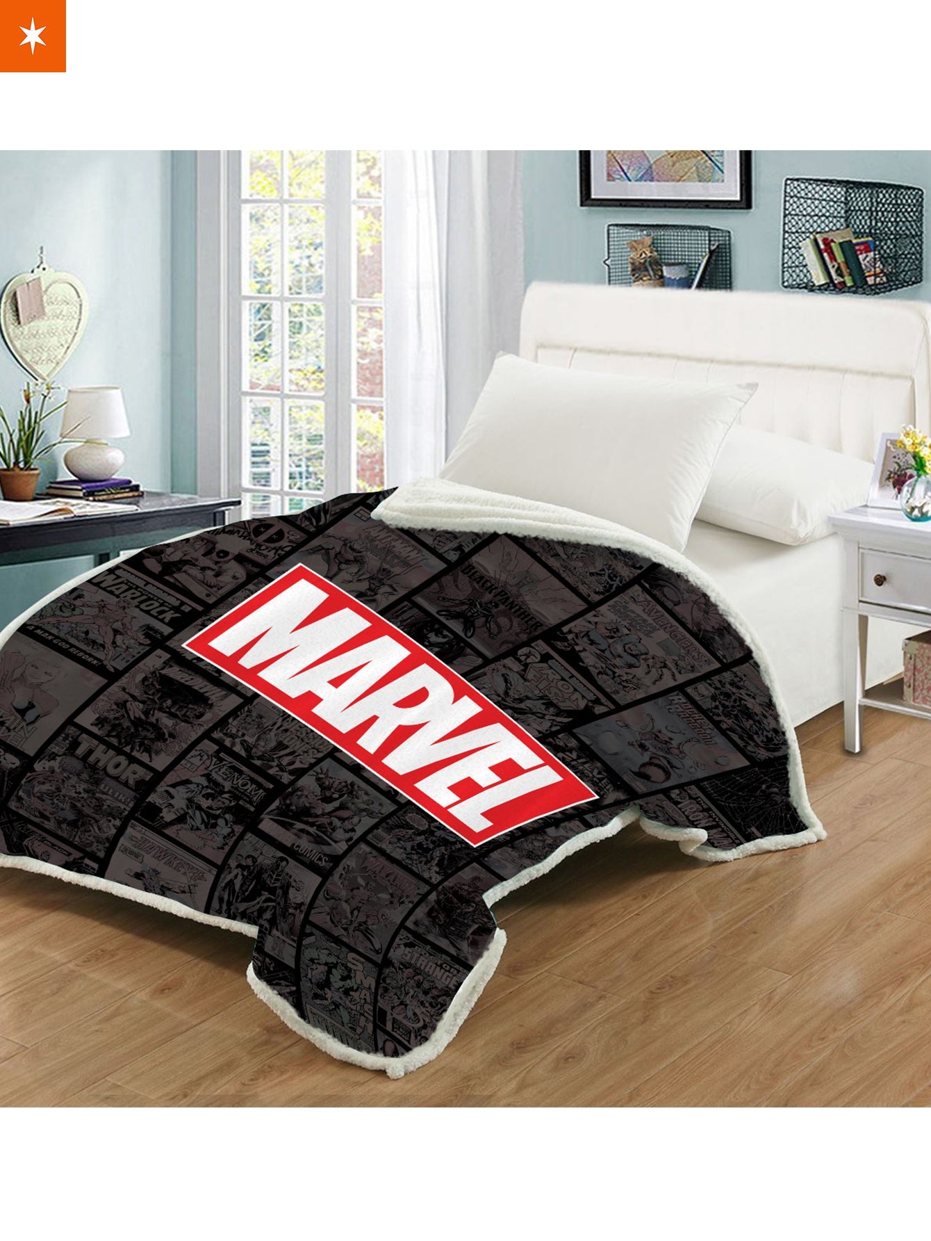 Fandomaniax - Marvel Throw Blanket
