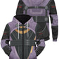Fandomaniax - Mass Effect Tali Unisex Zipped Hoodie