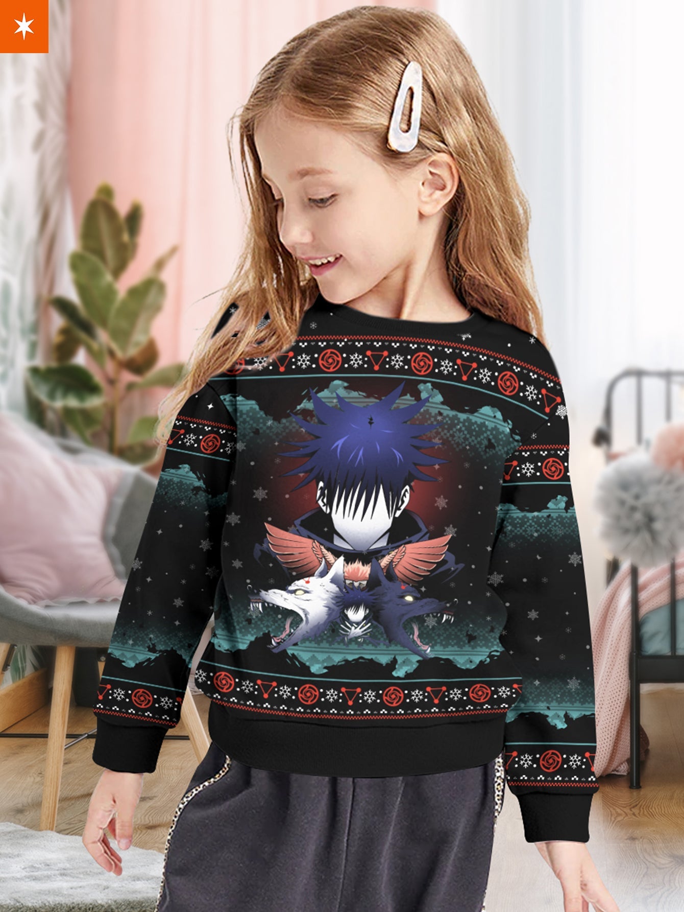 Fandomaniax - Megumi Kids Unisex Wool Sweater