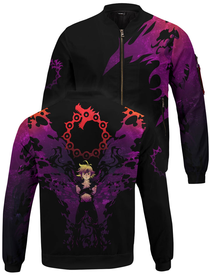 Fandomaniax - Meliodas Demon Bomber Jacket