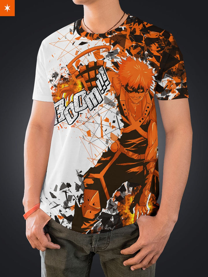 Fandomaniax - MHA Hero Bakugo Unisex T-Shirt