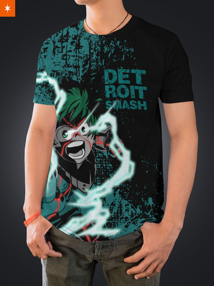 Fandomaniax - MHA Hero Deku Unisex T-Shirt