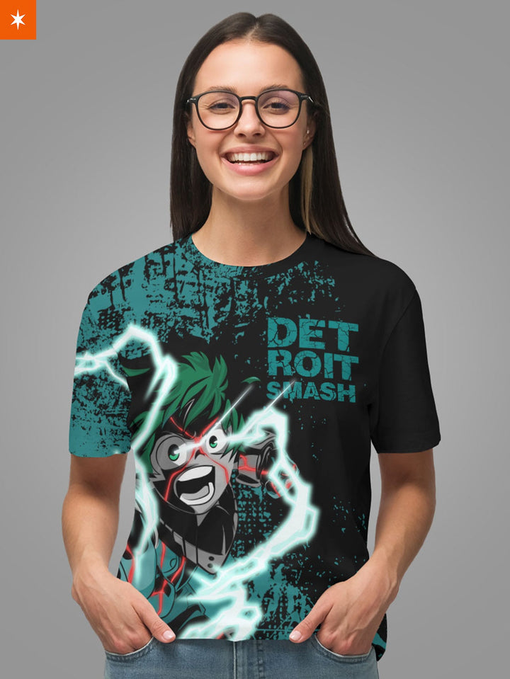 Fandomaniax - MHA Hero Deku Unisex T-Shirt