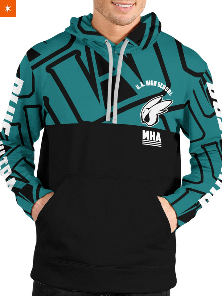 Fandomaniax - MHA Midoriya Unisex Pullover Hoodie