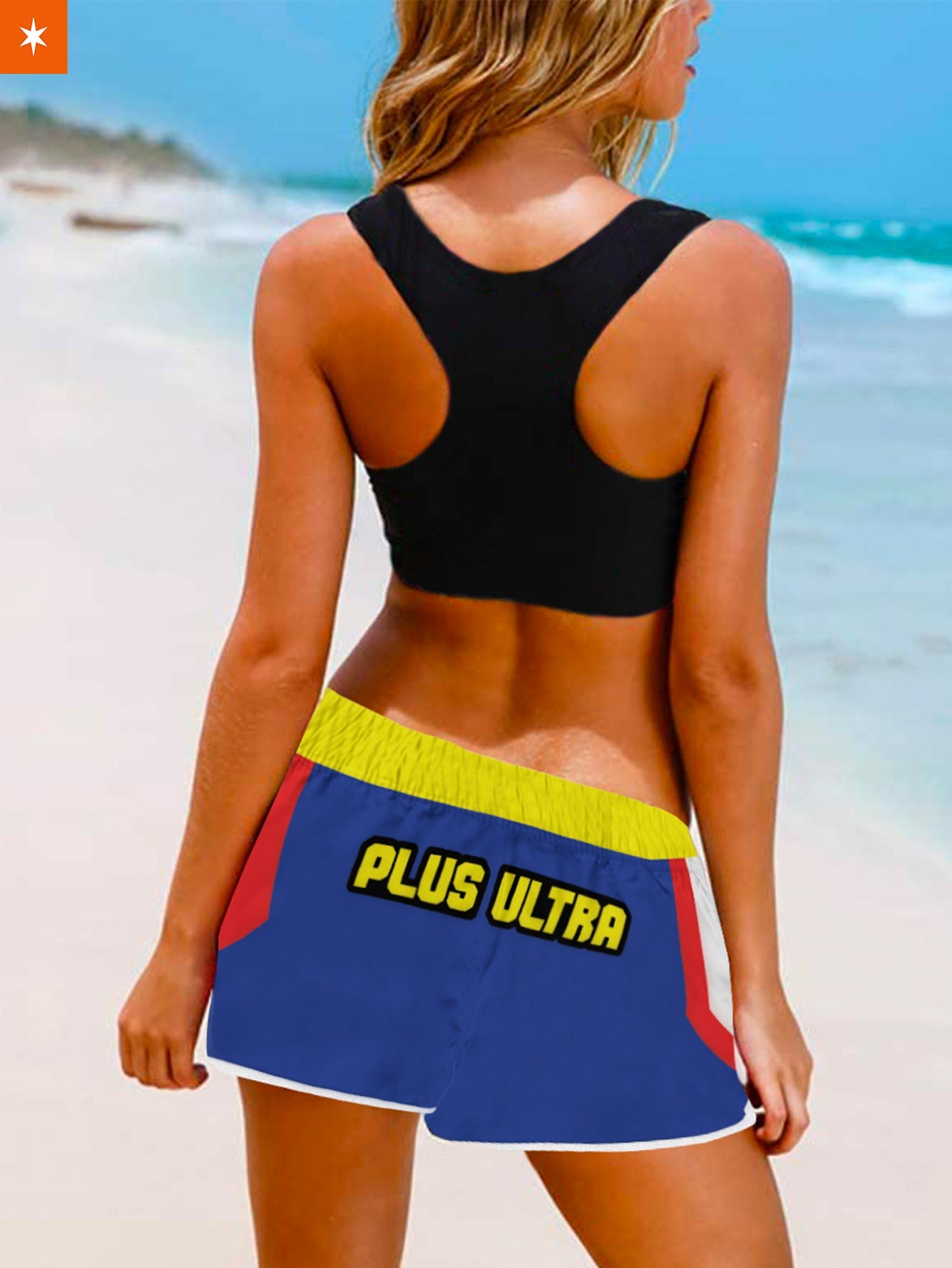 Fandomaniax - Might Plus Ultra Women Beach Shorts