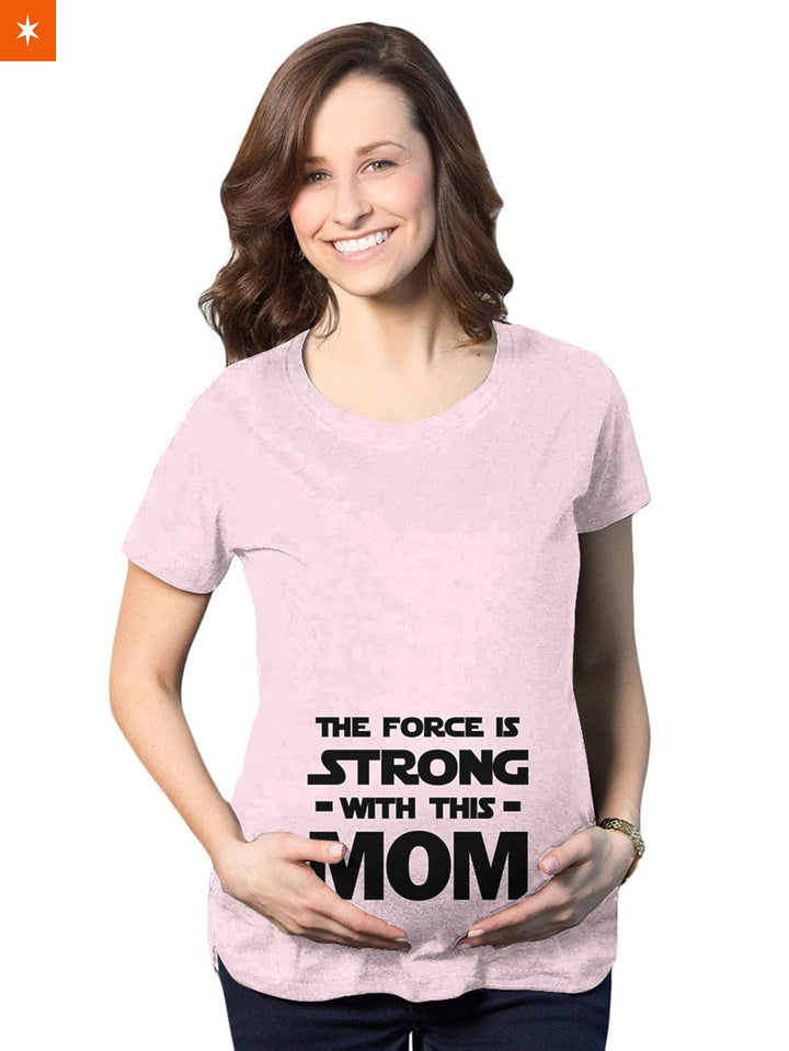 Fandomaniax - Mom Force Maternity T-Shirt