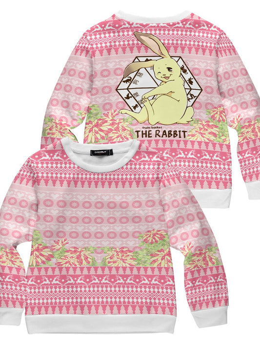 Fandomaniax - Momiji The Rabbit Kids Unisex Wool Sweater