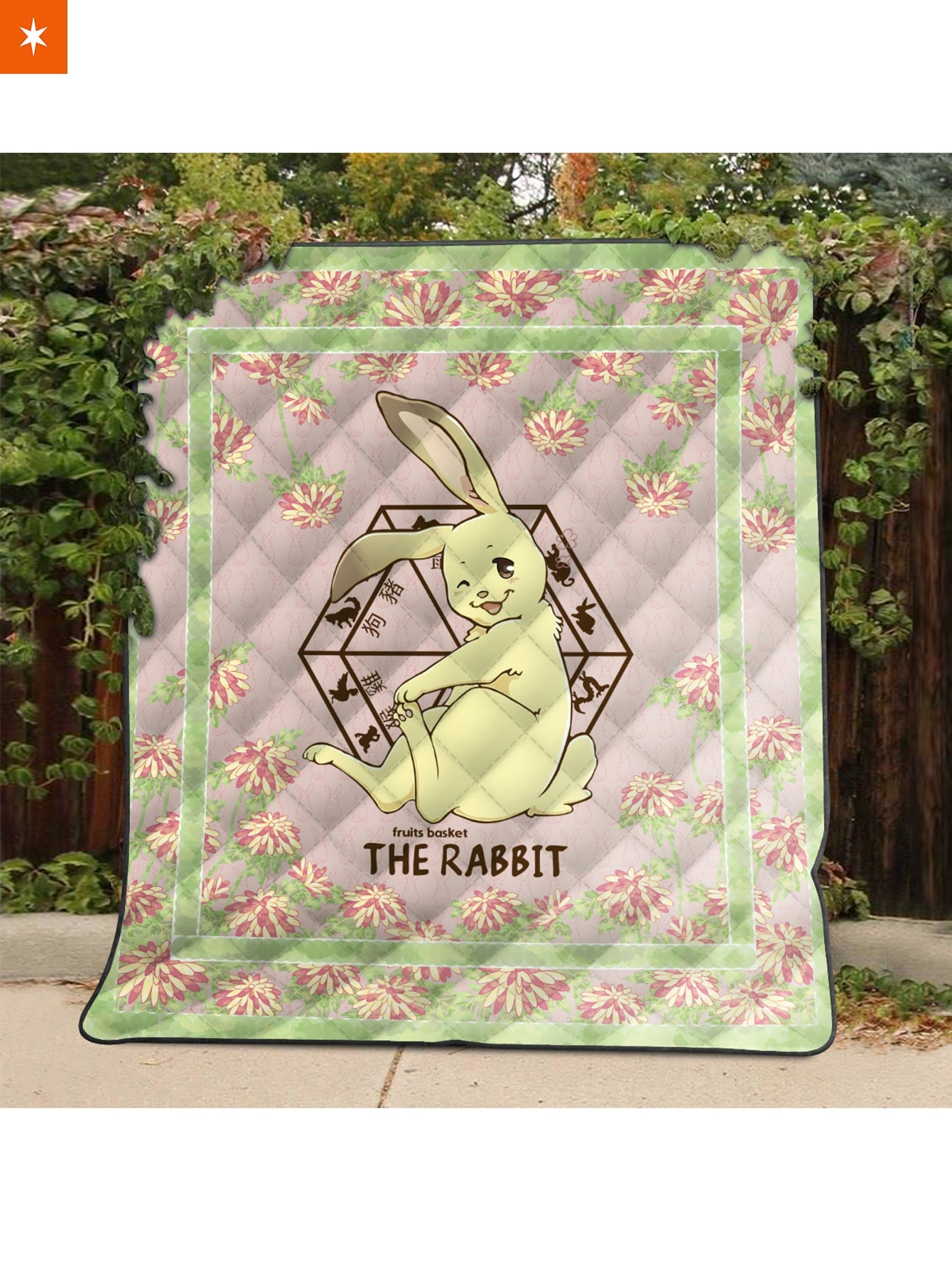 Fandomaniax - Momiji The Rabbit Quilt Blanket