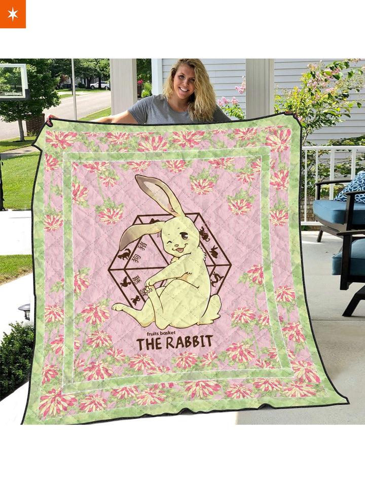 Fandomaniax - Momiji The Rabbit Quilt Blanket