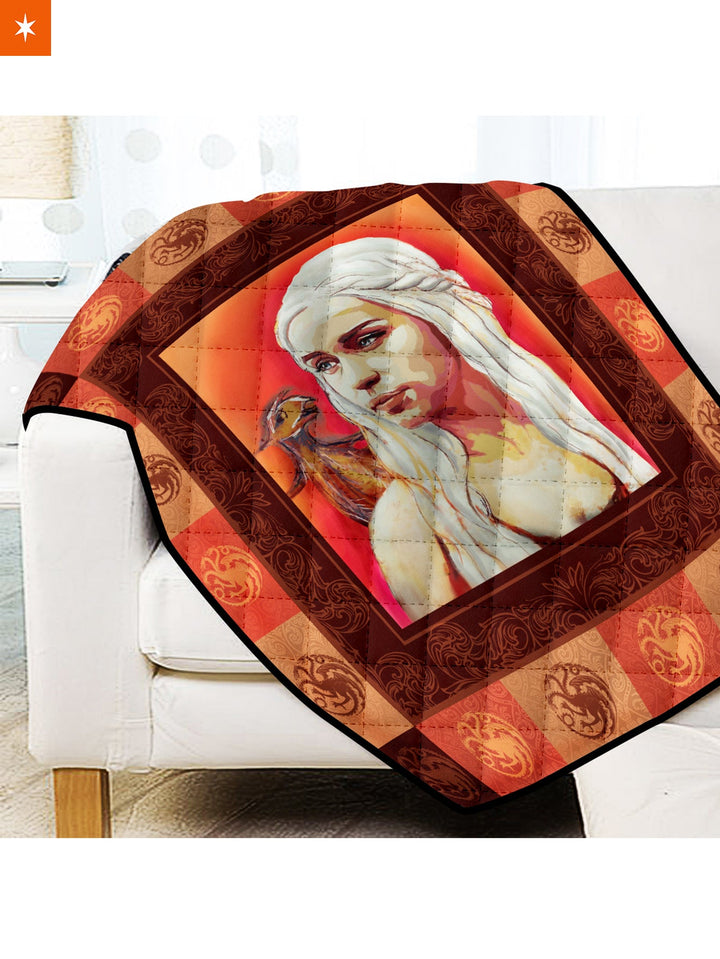 Fandomaniax - Mother of Dragons Quilt Blanket