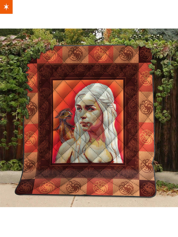 Fandomaniax - Mother of Dragons Quilt Blanket