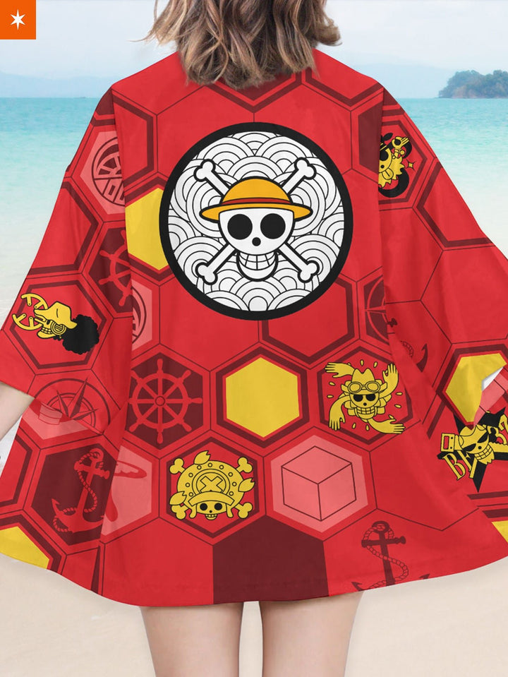 Fandomaniax - Mugiwara Pirates Kimono