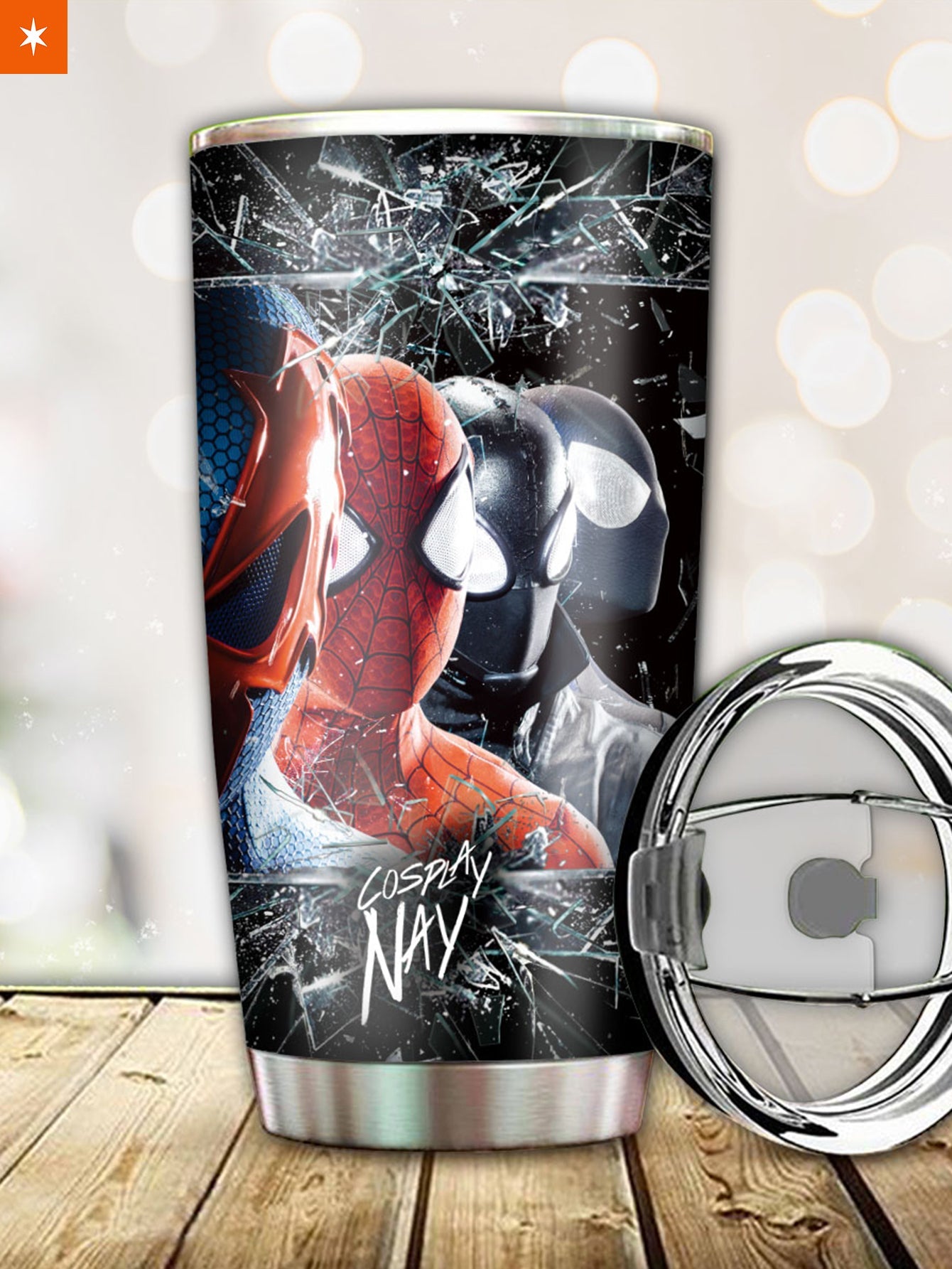 Fandomaniax - Multiverse Spider-man - Signed Tumbler