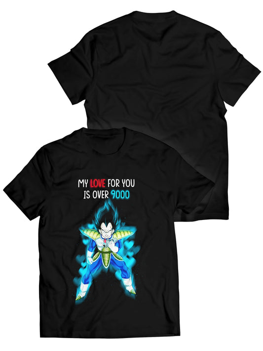 Fandomaniax - My Love For You Is Over 9000 Unisex T-Shirt