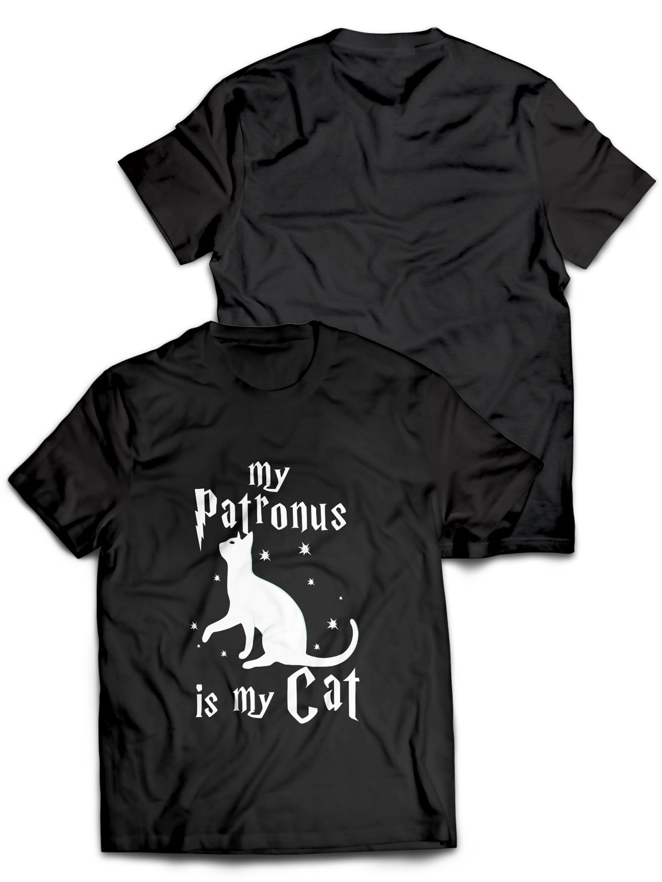 Fandomaniax - My Patronus is My Cat Unisex T-Shirt