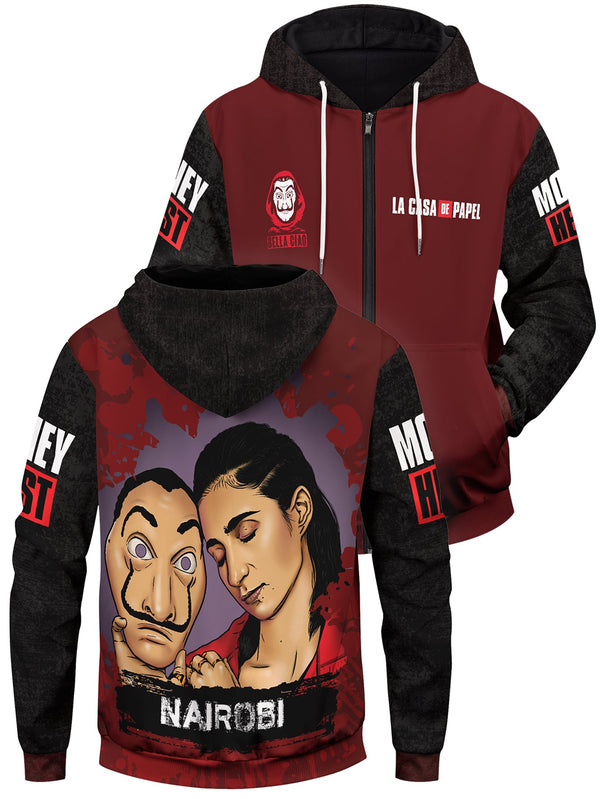 Fandomaniax - Nairobi Unisex Zipped Hoodie