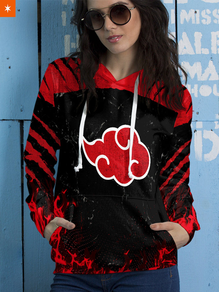 Fandomaniax - Red Cloud Pride Unisex Pullover Hoodie