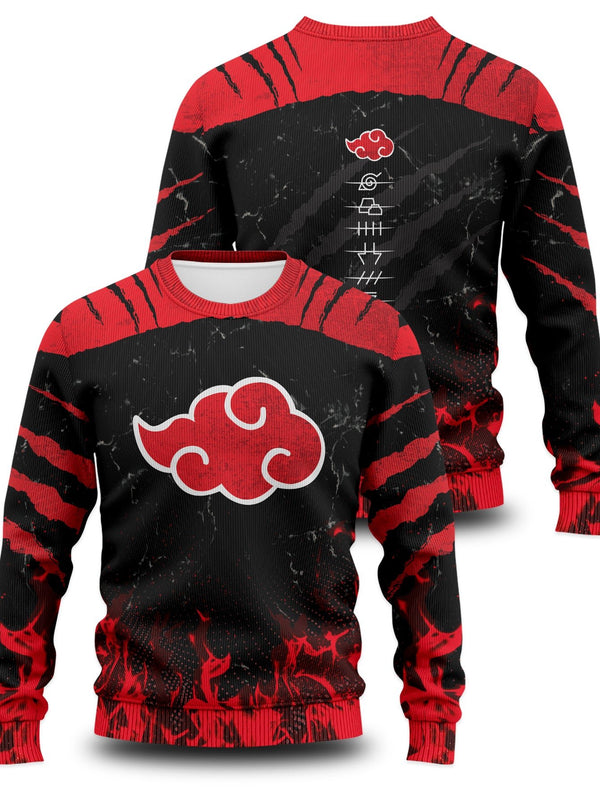 Fandomaniax - Red Cloud Pride Unisex Wool Sweater