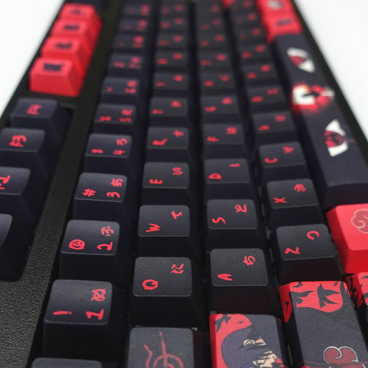 Naruto Keycaps | Itachi Uchiha Keycaps - Goblintechkeys