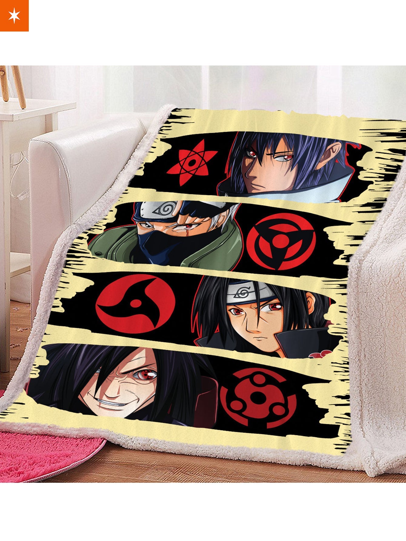 Naruto blanket discount