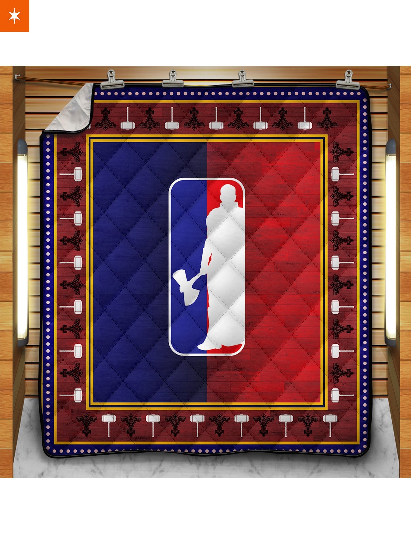 Fandomaniax - NBA Thor Quilt Blanket