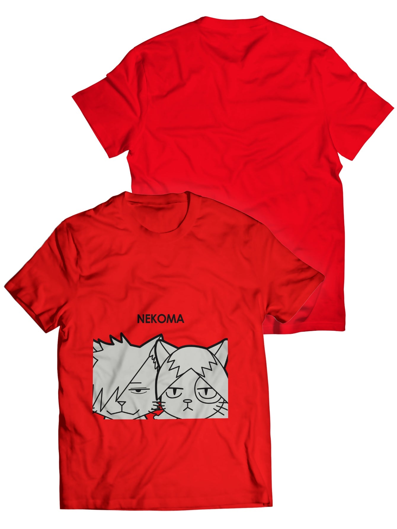 Fandomaniax - Nekoma Chibi Cats Unisex T-Shirt