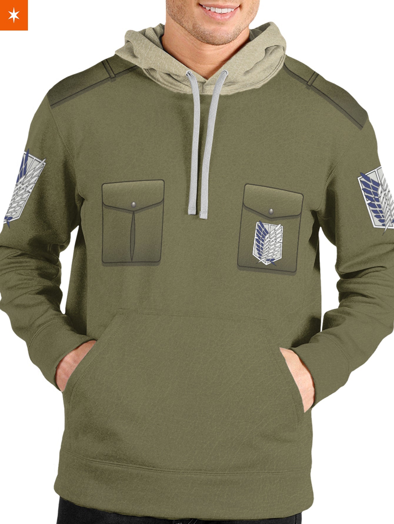 Fandomaniax - New Survey Corps Uniform Unisex Pullover Hoodie