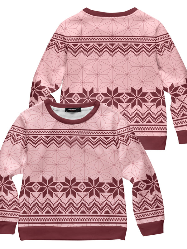 Fandomaniax - Nezuko Kids Unisex Wool Sweater