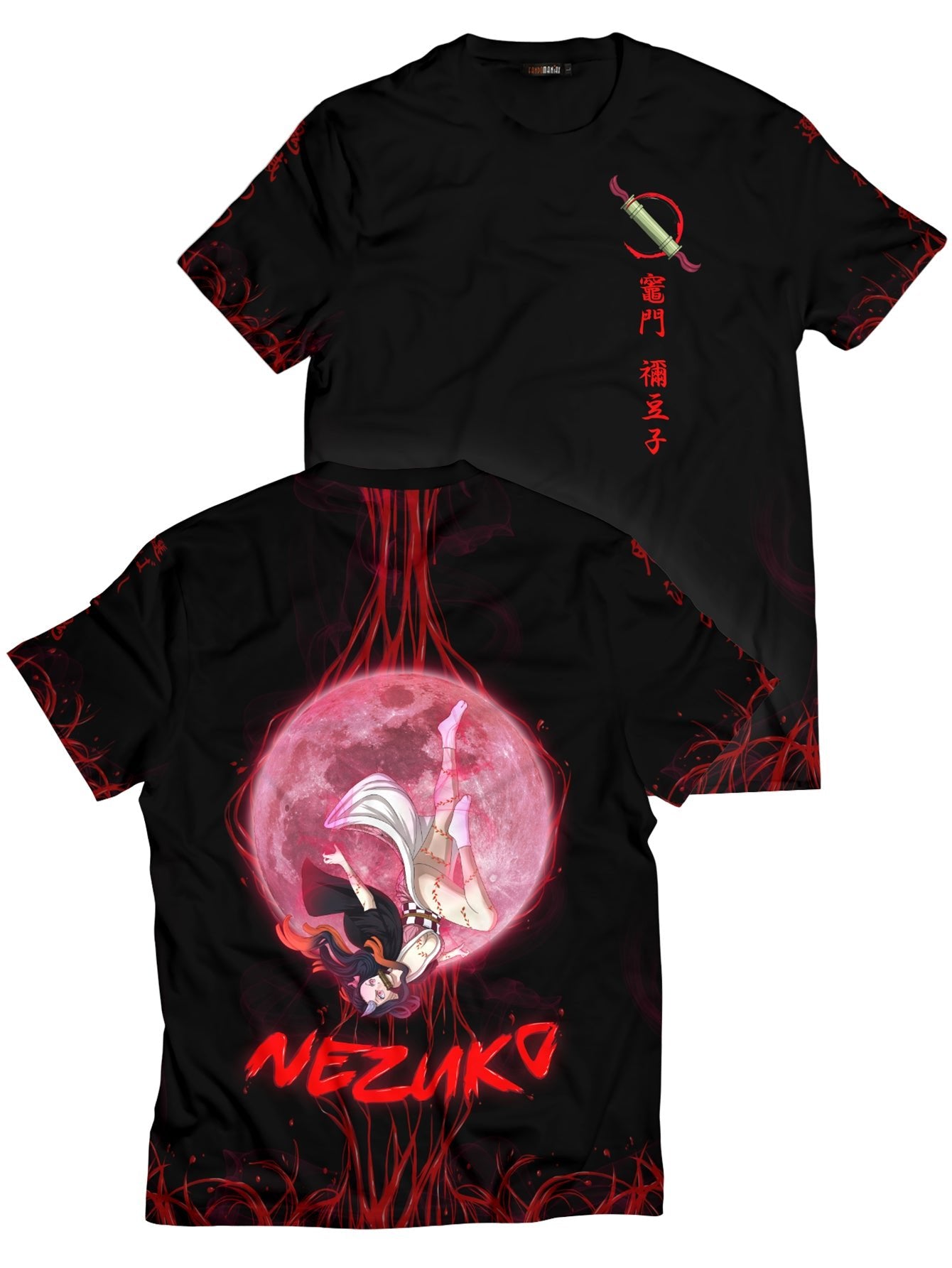 Fandomaniax - Nezuko Moonfall Unisex T-Shirt