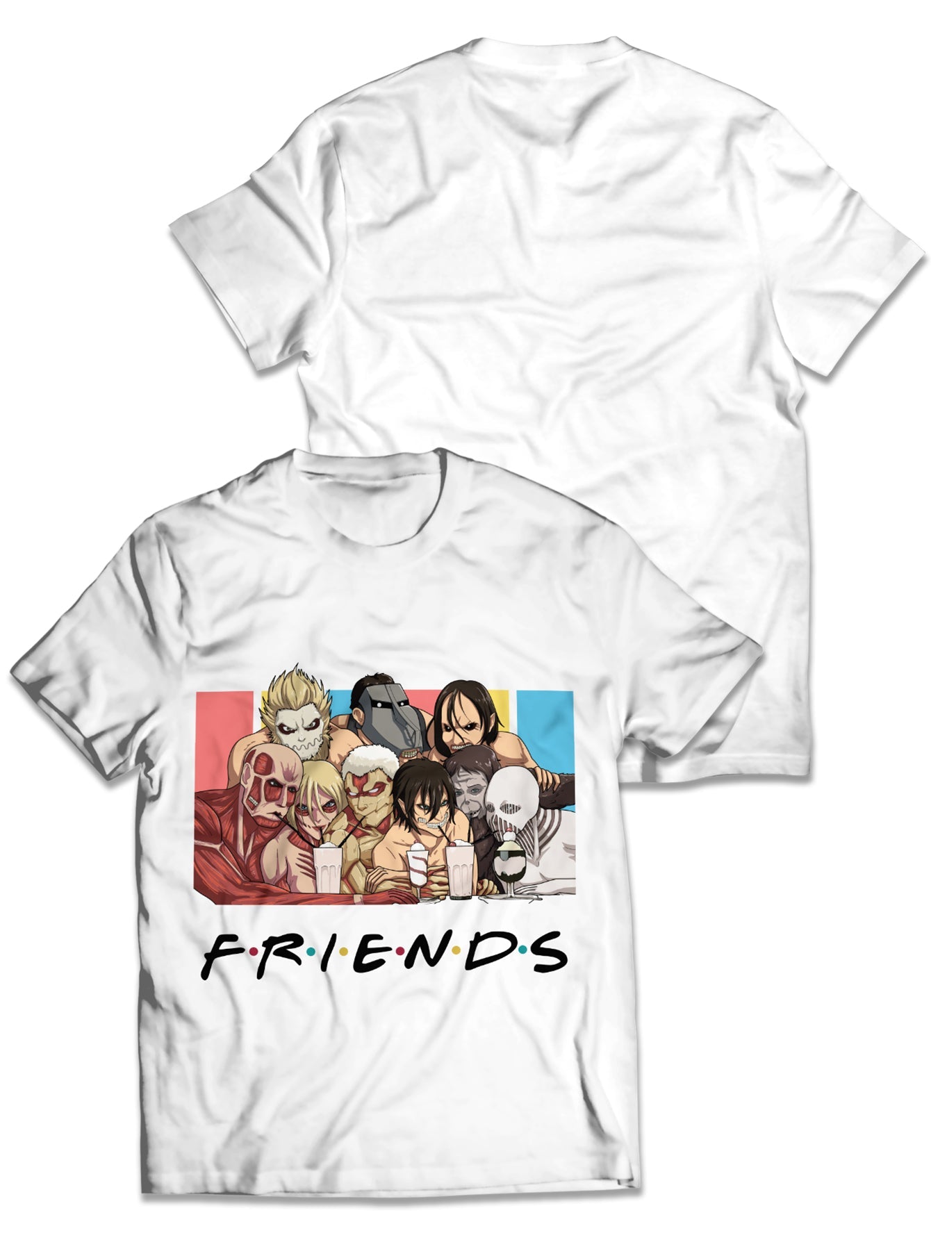 Fandomaniax - Nine Titans Friends Unisex T-Shirt