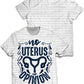 Fandomaniax - No Uterus Unisex T-Shirt