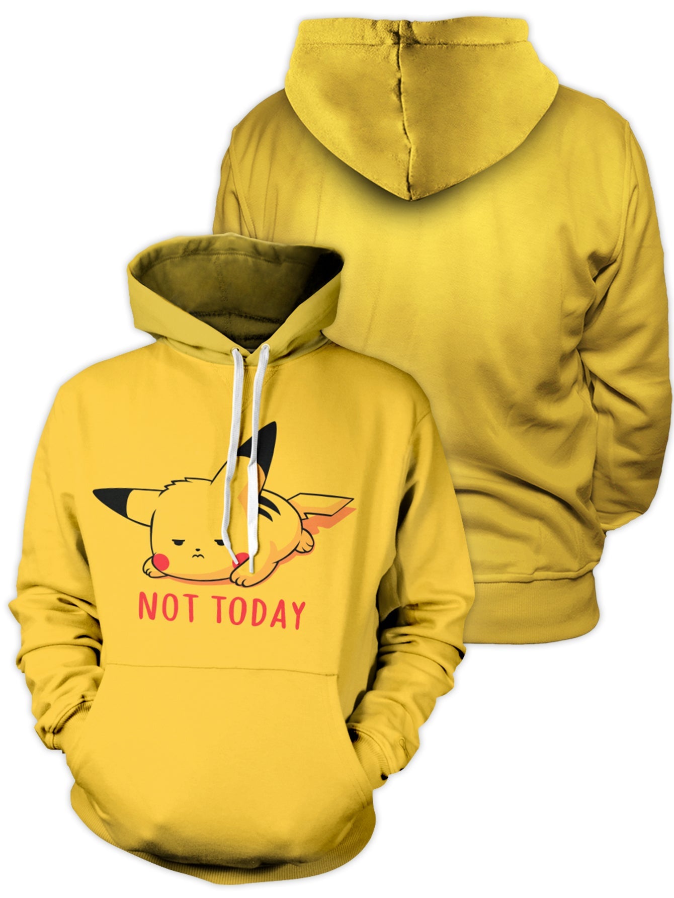 Fandomaniax - Nope Not Today Unisex Pullover Hoodie